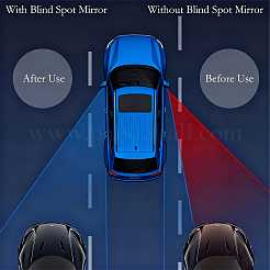 1Set Glass Get Off Observation Car Rearview Mirror&nbsp;DIY-CN0003-66A