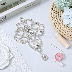 Plastic & Resin Rhinestone Sewing Decorate&nbsp;DIY-WH20032-32S-01