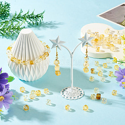 60Pcs Transparent Acrylic Beads&nbsp;OACR-TA0004-88A