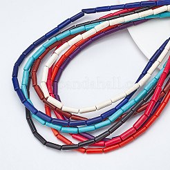 8 Strands 8 Colors Synthetic Turquoise Beads Strands&nbsp;G-OC0002-11