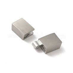 304 Stainless Steel Magnetic Clasps&nbsp;STAS-Z147-33P-03