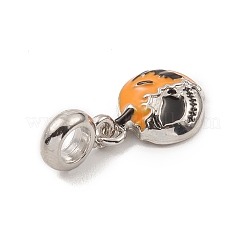 Alloy Enamel European Dangle Charms&nbsp;PALLOY-I218-24AS