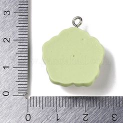 Opaque Resin Pendants&nbsp;RESI-S403-04D