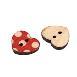 Wooden Buttons&nbsp;BUTT-K005-13x15mm