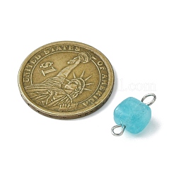 Natural Dolomite Connector Charms&nbsp;PALLOY-JF03178
