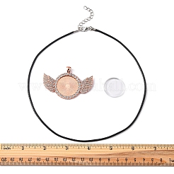DIY Wing Pendant Necklace Making Kit&nbsp;DIY-FS0003-05