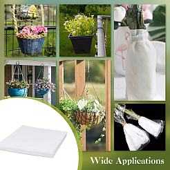 Square Flower Water Absorbent Cotton&nbsp;DIY-WH0308-821C