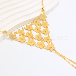 Brass Layered Link Ring Bracelets for Women&nbsp;GT6383-1