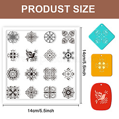 Silicone Clay Texture Mat&nbsp;AJEW-WH0447-022