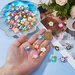 48Pcs 12 Style Polymer Clay Pendant Decorations&nbsp;HJEW-DC00122
