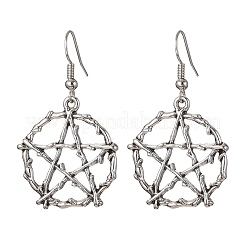 5 Pairs 5 Styles Alloy Dangle Earrings&nbsp;EJEW-JE05551-S