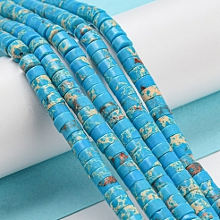 Synthetic Imperial Jasper Dyed Beads Strands&nbsp;G-D077-D01-02H