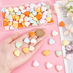 Acrylic Heart Pendants&nbsp;PALLOY-PH01691