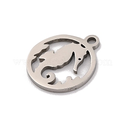 Non-Tarnish 201 Stainless Steel Charms&nbsp;STAS-U016-06P-02