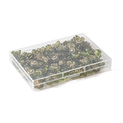 110Pcs 11 Styles Transparent Acrylic Beads&nbsp;OACR-FS0002-07