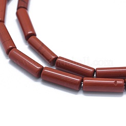 Natural Red Jasper Beads Strands&nbsp;G-F631-D24