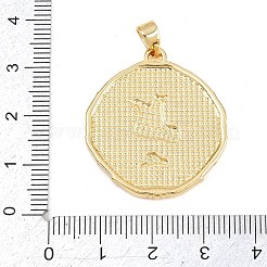 Brass Pendants&nbsp;KK-I453-02G-01