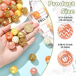 50Pcs 12 Styles Resin Rhinestone & Acrylic Beads Findings Kits&nbsp;DIY-CJ0003-31