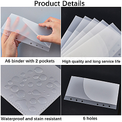 PP Notebook Index Divider Sheets&nbsp;AJEW-CP0010-60A
