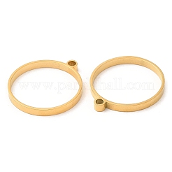 304 Stainless Steel Open Back Bezel Flat Round Pendants&nbsp;STAS-Z040-04B-G
