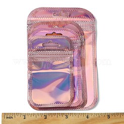 40Pcs 4 Styles Plastic Laser Packaging Yin-yang Resealable Bags&nbsp;OPP-FS0001-01