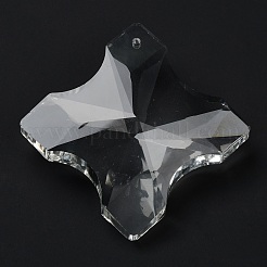 Transparent Glass Pendants&nbsp;GLAA-R223-02