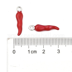 Brass Enamel Pendants&nbsp;PALLOY-H003-1