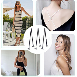 Polyester Bra Straps&nbsp;DIY-WH20011-50C