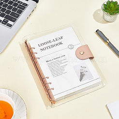 PVC with Iron Loose Leaf Notebook&nbsp;AJEW-WH0481-540A