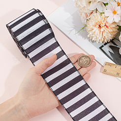 Polyester Stripe Pattern Ribbon&nbsp;OCOR-WH20003-119