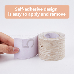 Self-Adhesive PVC Woodgrained Paper&nbsp;DIY-WH0632-19B-01