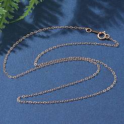 1/20 14K Gold Filled Cable Chain Necklaces for Women Men&nbsp;NJEW-Z068-04RG