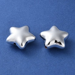 Electroplate Plating Opaque Acrylic Beads&nbsp;PACR-D288-07S