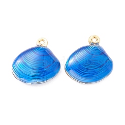 Rack Plating Brass Enamel  Pendants&nbsp;KK-B053-06G