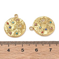 304 Stainless Steel Rhinestone Pendants&nbsp;SA-CBA7876-17G