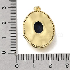 Natural Lapis Lazuli Faceted Oval Pendants&nbsp;KK-U072-19G