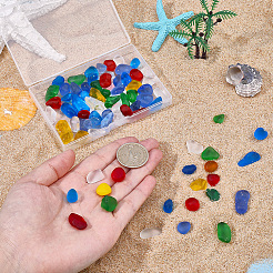 80Pcs Ocean Series Glass Display Decoration&nbsp;DJEW-PA0001-04A