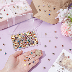192Pcs 24 Colors Flower Sew on Rhinestones&nbsp;RB-GA0001-07