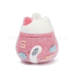 Flocky Resin Pendants&nbsp;RESI-S017-01A