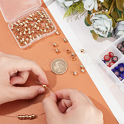 100Pcs Long-Lasting Plated Brass European Beads&nbsp;KK-UN0002-88