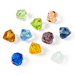 10Pcs Glass Imitation Austrian Crystal Beads&nbsp;GLAA-TADJ0001-11