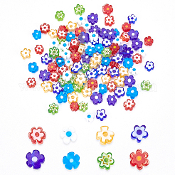 120Pcs 8 Styles Glass Beads&nbsp;GLAA-PH0001-13