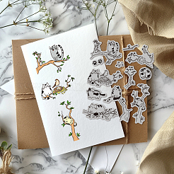 Rubber Clear Stamps&nbsp;DIY-WH0251-044
