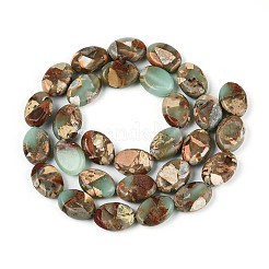 Natural Aqua Terra Jasper Beads Strands&nbsp;G-S366-015B