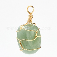 Natural Gemstone Pendants&nbsp;PALLOY-JF00507