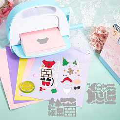 Christmas Theme Carbon Steel Cutting Dies Stencils&nbsp;DIY-WH0309-1201