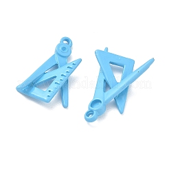 Spray Paint Alloy Pendants&nbsp;ENAM-K076-40B