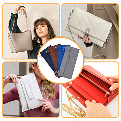 4Pcs 4 Colors Wool Felt Bag Organizer Inserts&nbsp;FIND-WR0007-27B