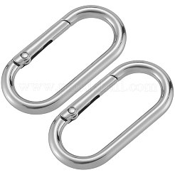 6Pcs Alloy Spring Gate Rings&nbsp;FIND-SP0001-24P