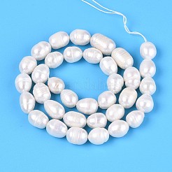 Natural Cultured Freshwater Pearl Beads Strands&nbsp;PEAR-T006-19D